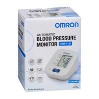 Omron HEM-7121 Instruction Manual