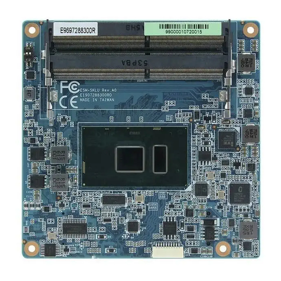 Avalue Technology ESM-KBLU User Manual