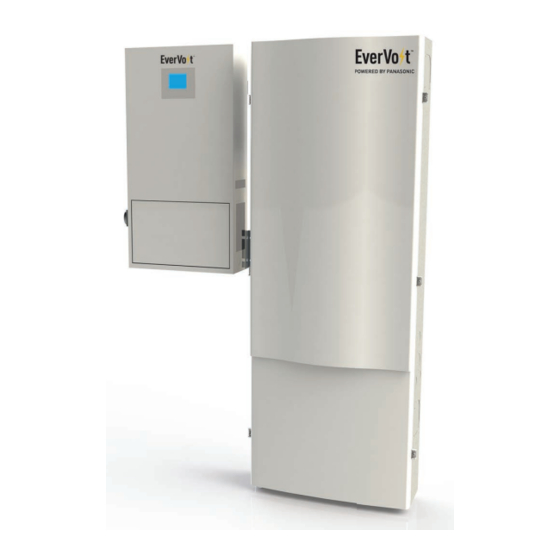 Panasonic EverVolt Standard EVAC-105-4 Installation Manual