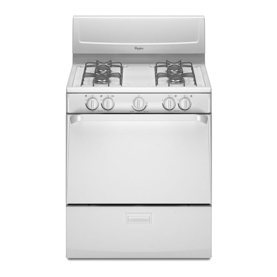 Whirlpool SF110AXS Use And Care Manual