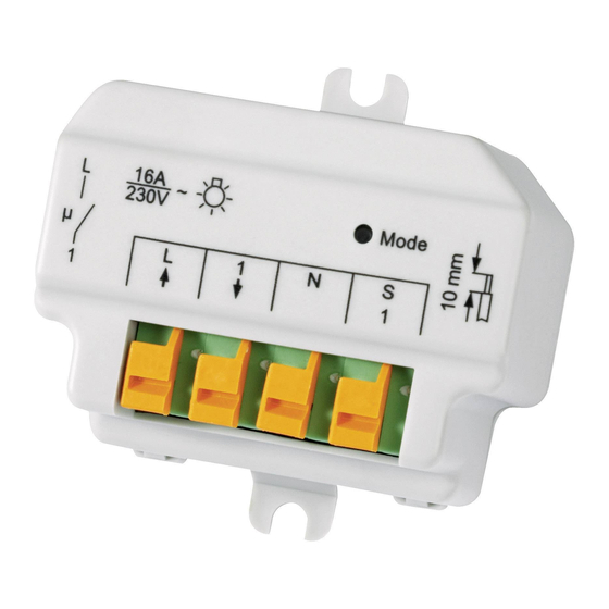 HomeMatic HM-LC-Sw1-FM Installation And Operating Manual