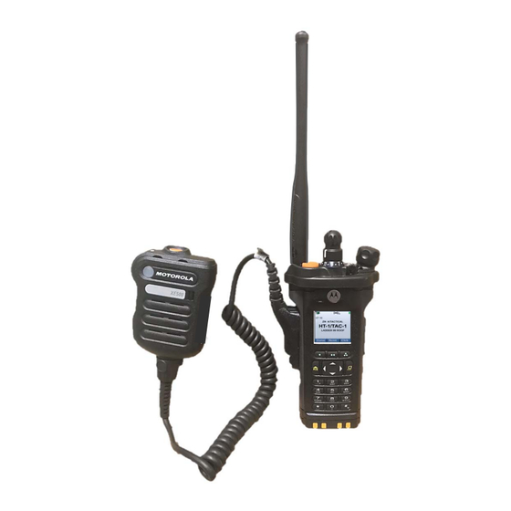 Motorola APX8000XE Communications Manual