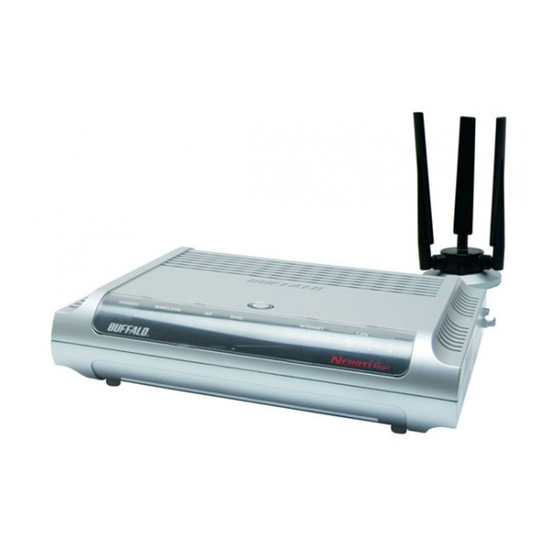 Buffalo AirStation Nfiniti WZR-AG300NH User Manual