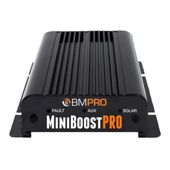BMPRO MiniBoostPRO Owner's Manual