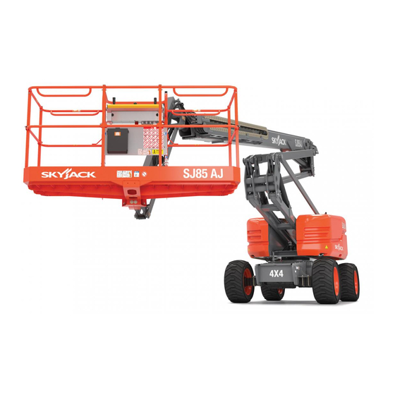 Skyjack SJ85 AJ Operating Manual