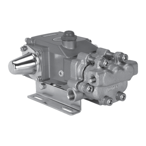 CAT Pumps 3CP1211CS Service Manual