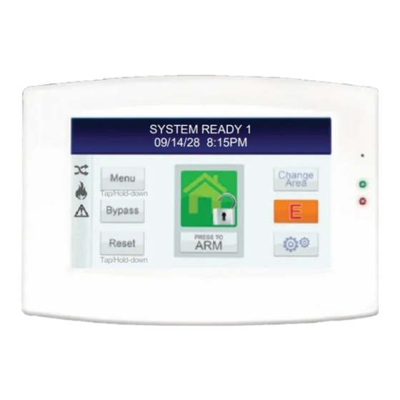 NAPCO GEM-TOUCH Gemini Series Installation Instructions