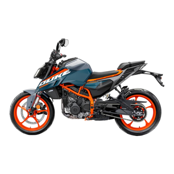 KTM 390 DUKE 2024 Owner's Manual