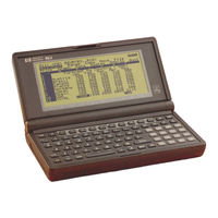 HP 95LX Quick Start Manual