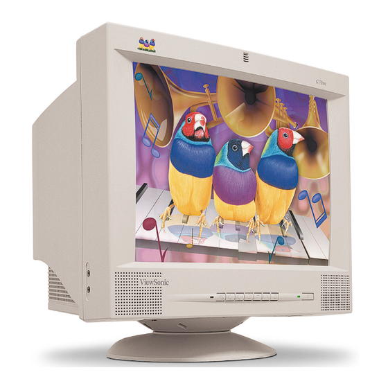 ViewSonic G70mb Specifications