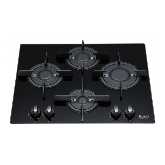 Hotpoint PK 644DGH X /HA Operating Instructions Manual