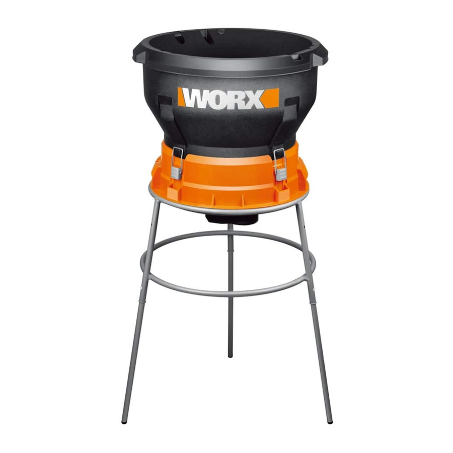 Worx WG430 - Leaf Mulcher Manual