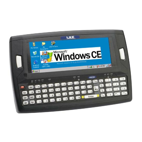 LXE MX3Plus Reference Manual