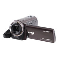 Sony Handycam HDR-PJ30 Operating Manual