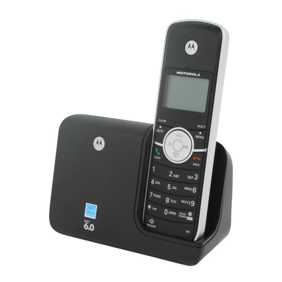 Motorola L301 User Manual