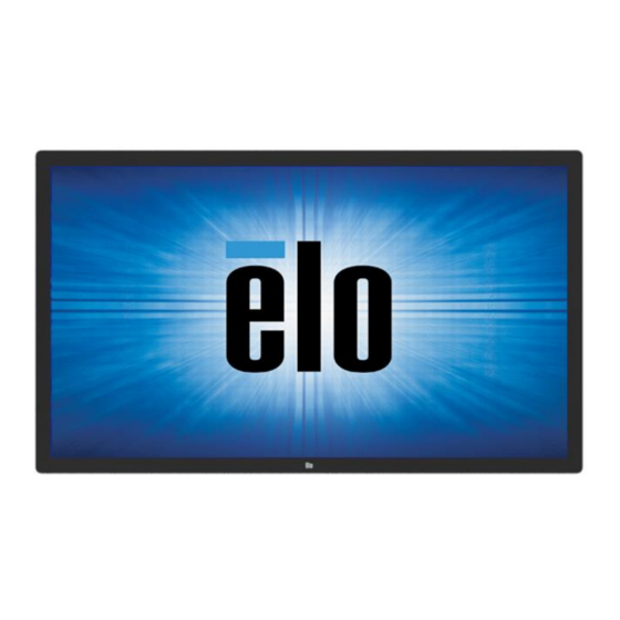 Elo TouchSystems IDS 6553L User Manual