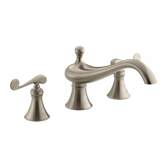 Kohler REVIVAL Series Sink Faucet Manuals