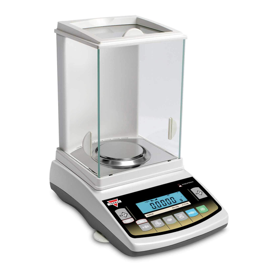 Torbal AGZN Series Quick Reference Manual