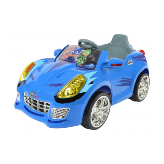 ROLLPLAY 6V PJ MASKS CAT CAR W419AC-B OWNER'S MANUAL AND ASSEMBLY ...