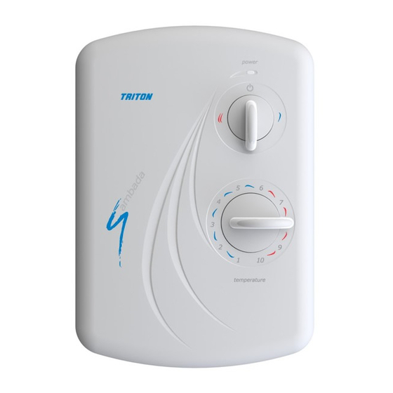 Triton Samba Installation And Operating Instructions Manual