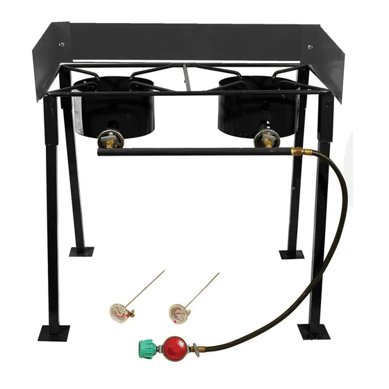 King Kooker CS29 Assembly Instructions And Use And Care Manual