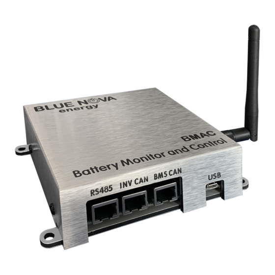 BlueNova BMAC User Manual