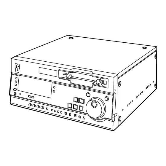 Panasonic DVCPRO50 Service Manual