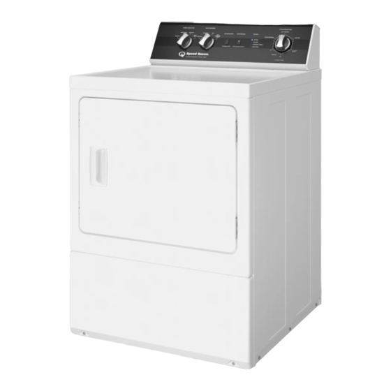 Alliance Laundry Systems DR5004WE User Manual