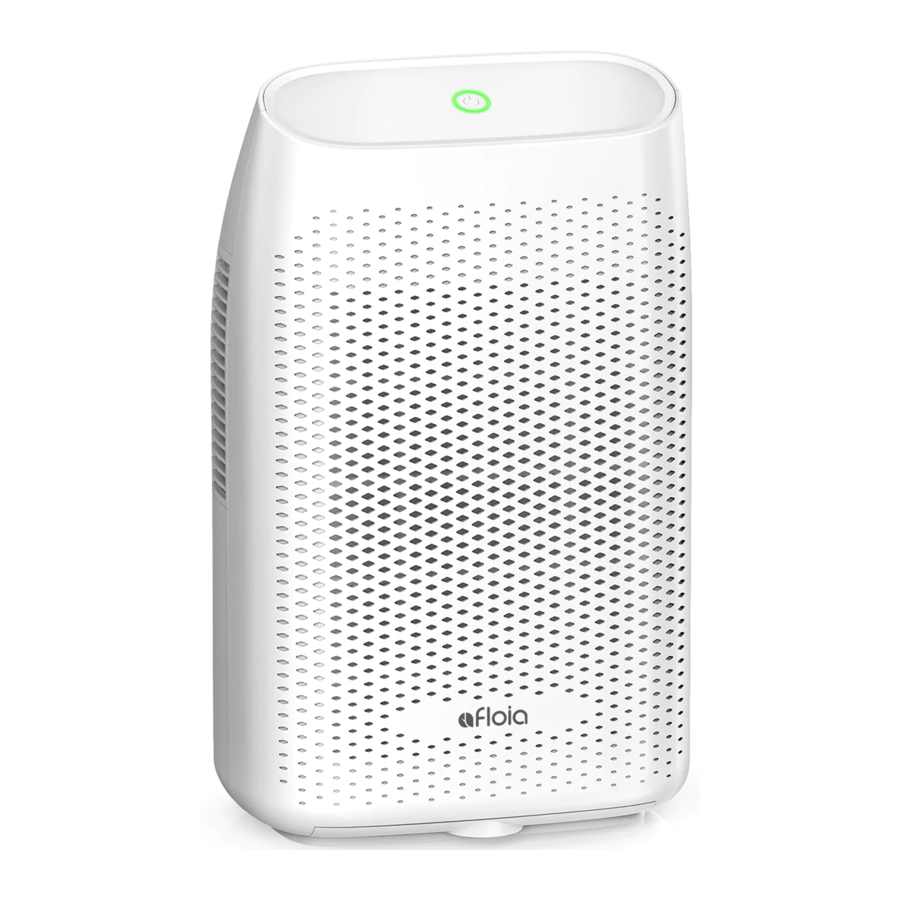 Afloia T8PLUS - 2000ml Capacity Dehumidifier Manual