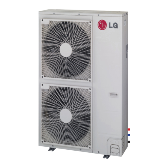 LG LUU180HV Inverter Heat Pump Manuals