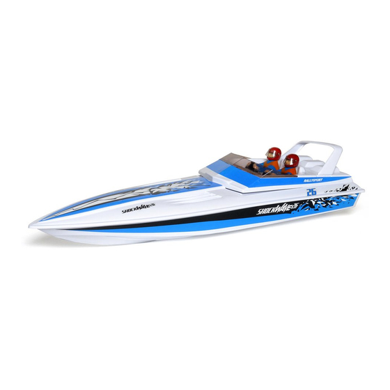 ProBoat ShockWave 26 EP RS RTR Owner's Manual