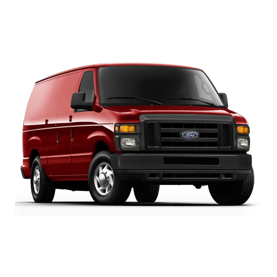 Ford 2014 Econoline Owner's Manual