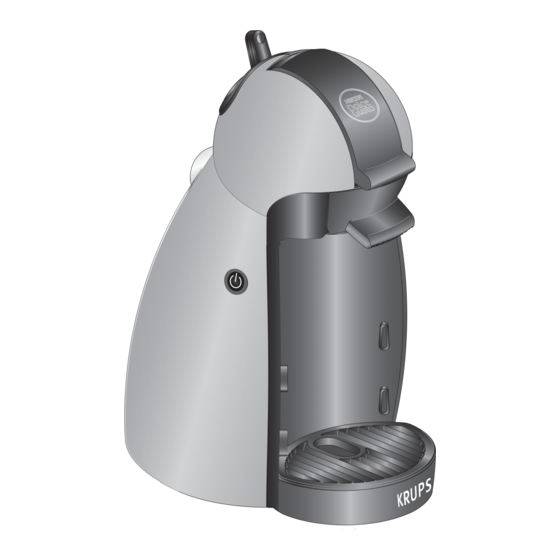 Dolce Gusto KRUPS User Manual