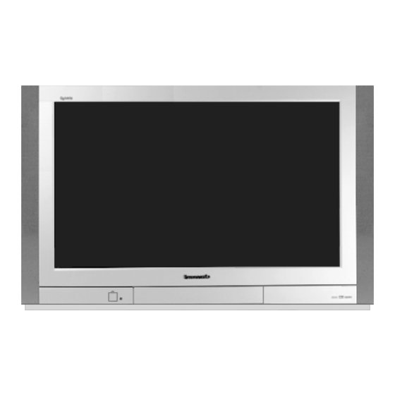 Panasonic TX-32PB50 Service Manual
