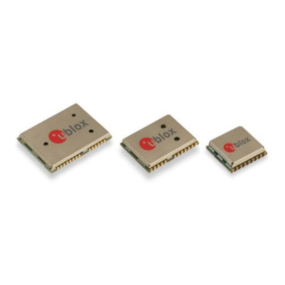 Ublox LEA-6 Integration Manual