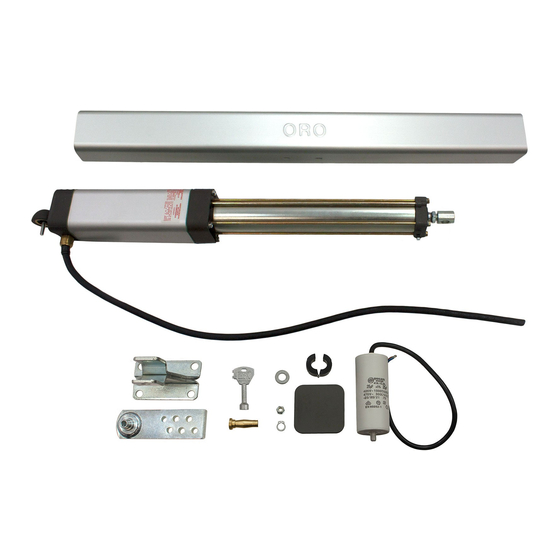 BFT ORO Installation Manual