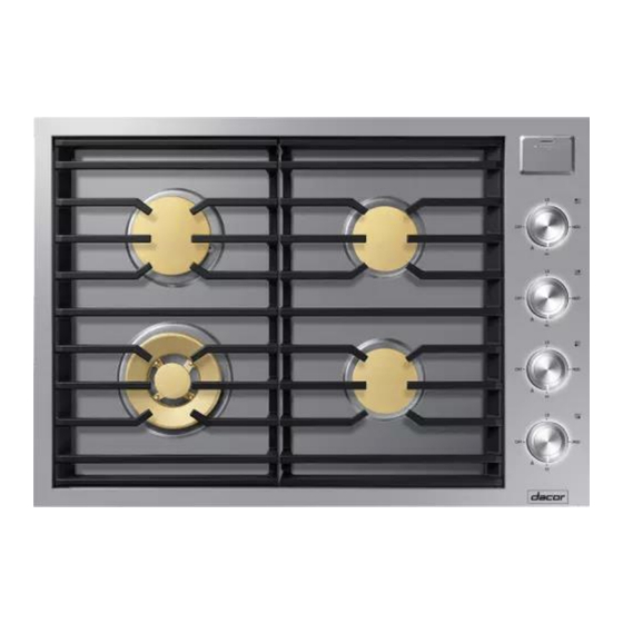 Dacor Modernist DTG30M954 User Manual