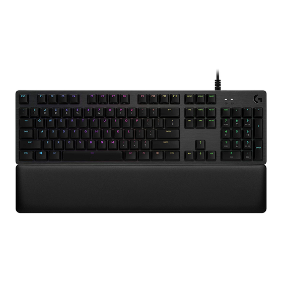 Logitech G513 Manual