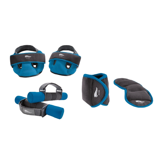 Crivit WEIGHT SET Instructions Manual