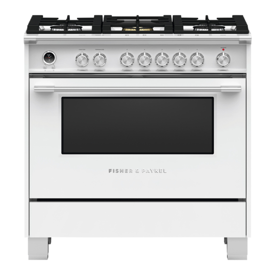 Fisher & Paykel OR36S Installation Manual