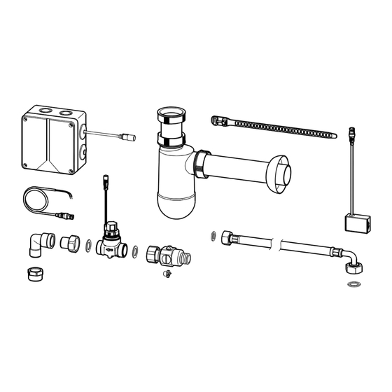 KWC FLUSHING-TAPS-ELEC Installation And Operating Instructions Manual