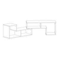 Decorotika Cubicco TV Stand Assembly Manual