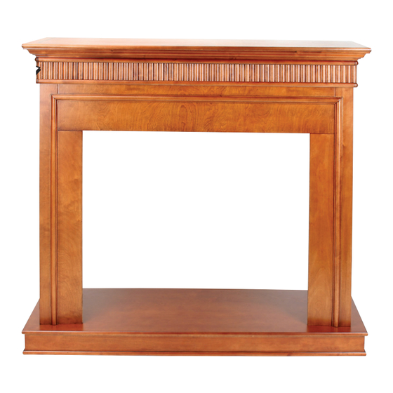 Desa Wall Mantel and Base W32MF Assembly And Installation Instructions