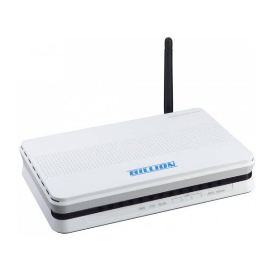 Billion BiPAC 7300W User Manual