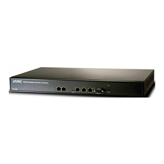 Planet Networking & Communication MH-5001 User Manual