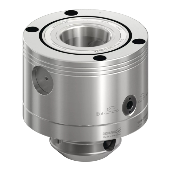 SCHUNK VERO-S WDB 99 Assembly And Operating Manual