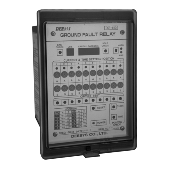 DEEsys DGF-M10 Manual
