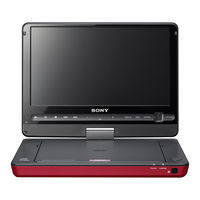 Sony DVP-FX930/W - Portable Dvd Player Operating Instructions Manual