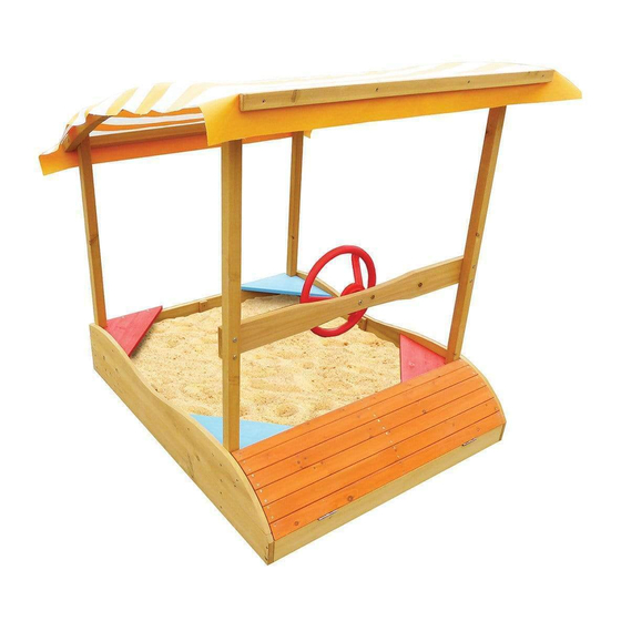 LifeSpan Kids Captain Sand Pit Instructions Manual