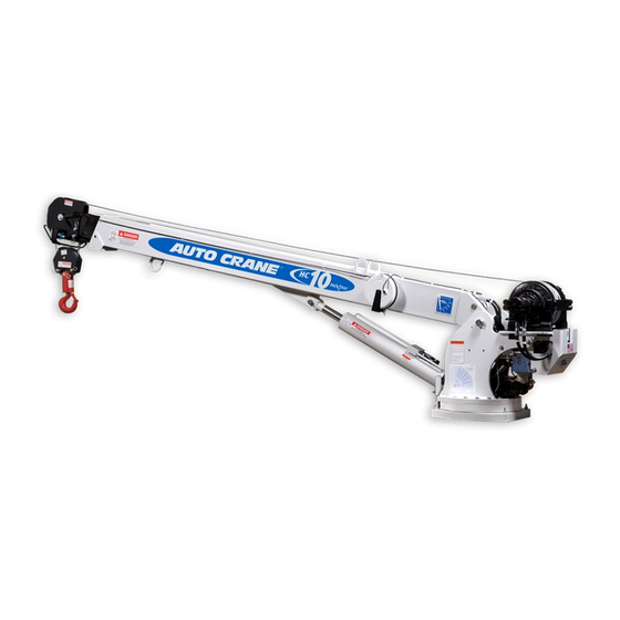 Auto Crane HC-10 NEXSTAR Owner's Manual